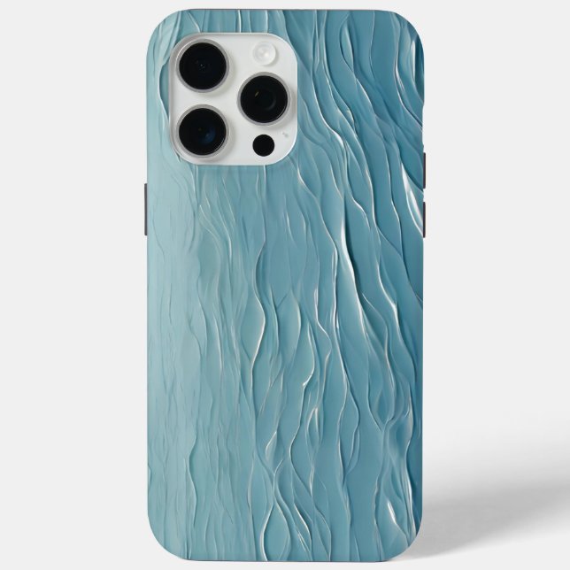 🌊 soothing water texture for a modern design Case-Mate iPhone case (Back)