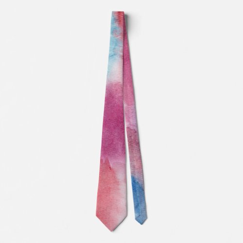 Soothing Watercolor Neck Tie