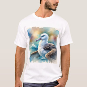 Sooty Albatross 180724AREF140 - Watercolor T-Shirt