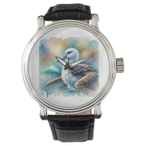 Sooty Albatross 180724AREF140 - Watercolor Watch