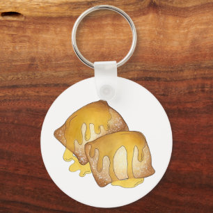 Sopaipilla Sopapilla Cachanga Sopaipa Fried Pastry Keychain