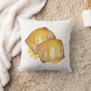 Sopaipilla Sopapilla Cachanga Sopaipa Fried Pastry Throw Pillow