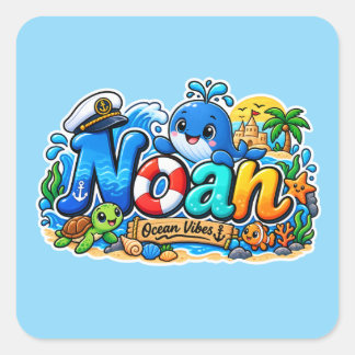 Sophia Dream Big Cute Mermaid Personalized Sticker