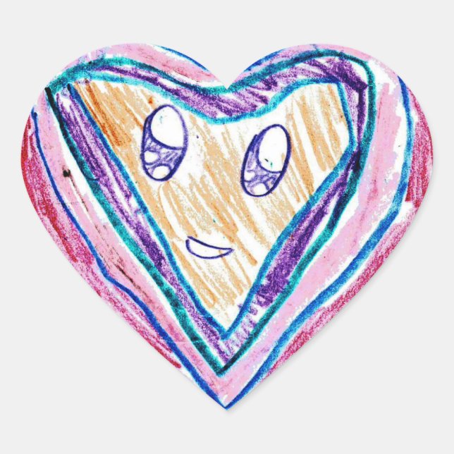 Sophia N. : Heart Sticker (Front)