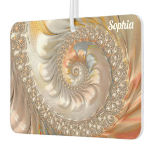 SOPHIA ~ TOPAZ Fractal Design Pattern ~ Original ~ Air Freshener