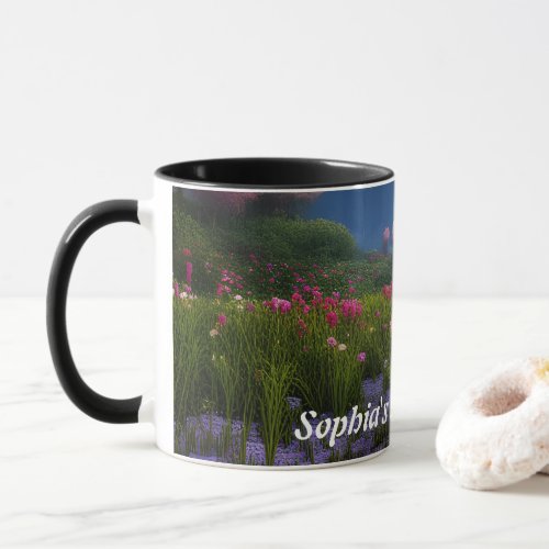 Sophias Morning Tea Personalized Customizable Mug