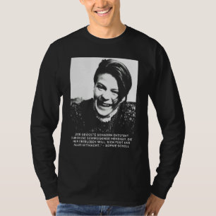 Sophie Scholl Freidenker For Peace And Freedom T-Shirt