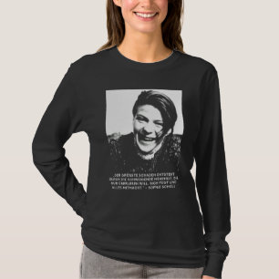 Sophie Scholl Freidenker For Peace And Freedom T-Shirt