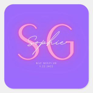 Sophie's Bat Mitzvah Sticker