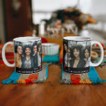 Sophisticated 3 Photo & Soul Sisters Quote Forever Mug<br><div class="desc">Embrace the bond of sisterhood with our "Sophisticated 3 Photo & Soul Sisters Quote Forever Mug." 🌟 This mug isn't just an ordinary drinkware; it's a heartfelt tribute to the everlasting connection shared between soul sisters. Featuring space for three cherished photos and an inspiring quote celebrating the unbreakable bond, this...</div>