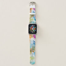 Sophisticated Argyle Customizable Apple Watch Band