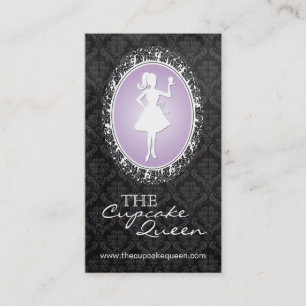 Sophisticated Bakery & Cupcake Business Card