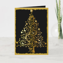 Sophisticated Black and Gold Christmas