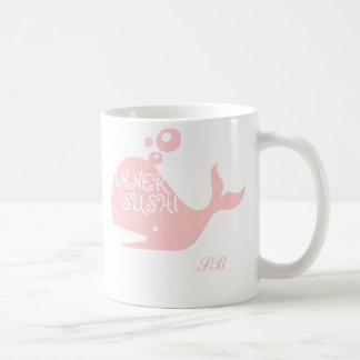 Sophisticated Bounty's Inner Sushi Pink Whale Mug