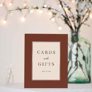 Sophisticated Brown Serif Gratitude Sign