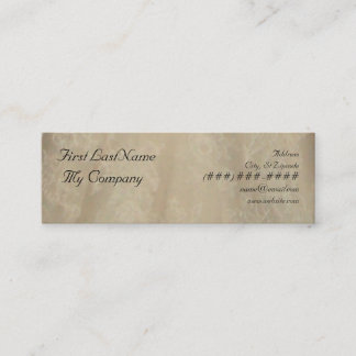sophisticated business/calling card