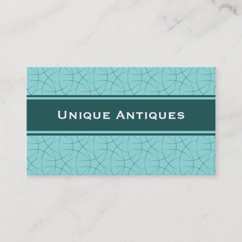 Sophisticated Business Card, Teal
