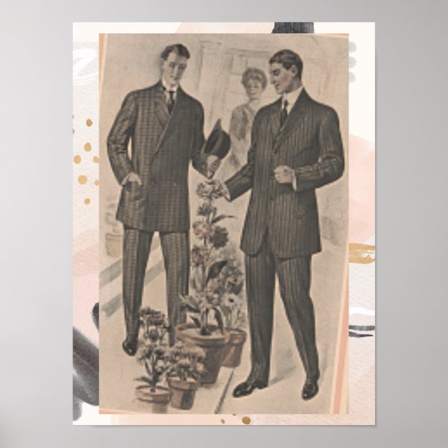 Sophisticated Business Men Poster (Front)