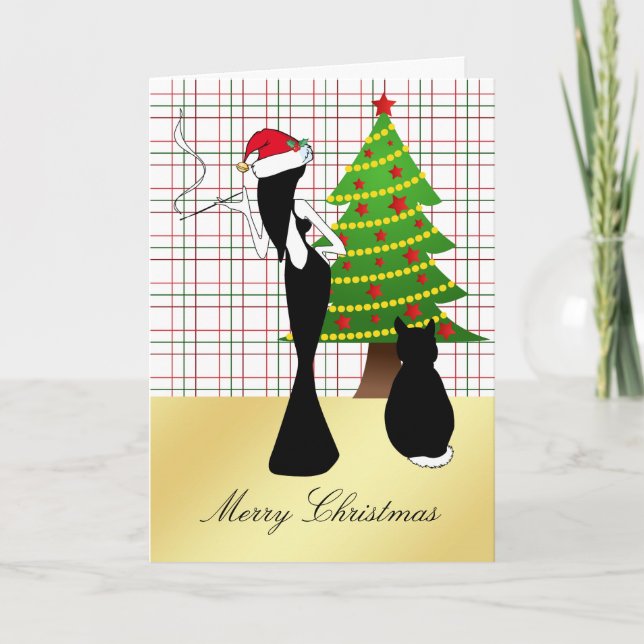 Sophisticated Christmas Card (Front)