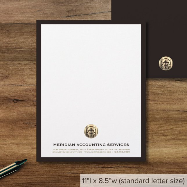 Sophisticated Classic Business Letterhead (Creator Uploaded)