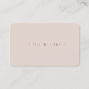Sophisticated Color Harmony Professional Template Business Card