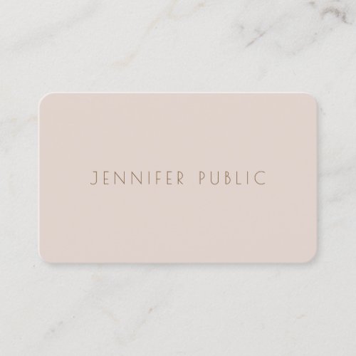 Sophisticated Color Harmony Professional Template Business Card