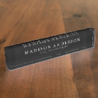 Sophisticated | Desk Name Plate