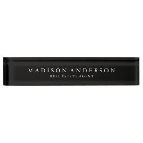 Sophisticated | Desk Name Plate