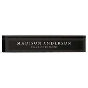Desk Name Plates Zazzle Sophisticated Desk Name Plate