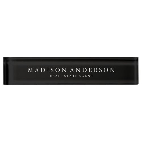 Sophisticated | Desk Name Plate