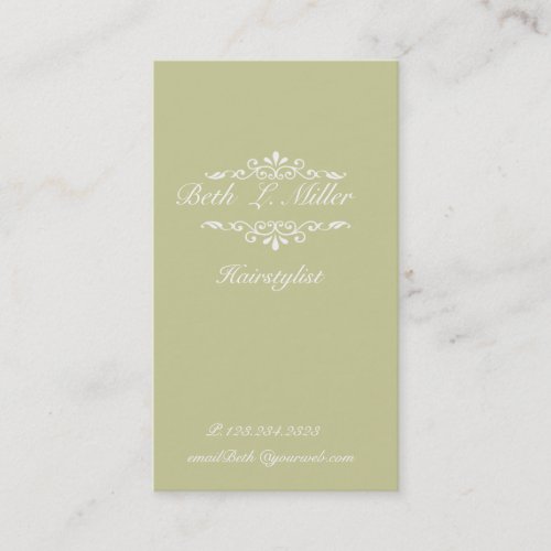 Sophisticated Elegant Business Card Template