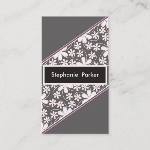 Sophisticated-Feminine Business Cards