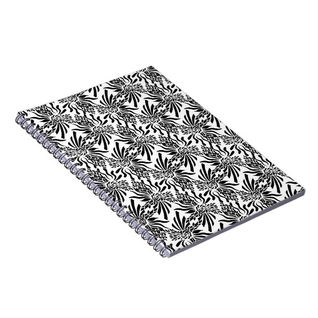 Sophisticated Fleur Notebook (Right Side)