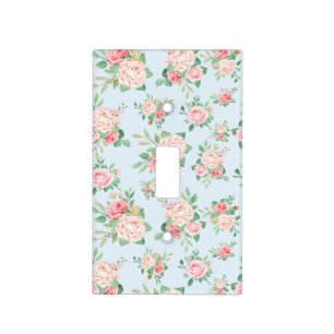 Sophisticated Floral Light Switch Cover