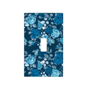 Sophisticated Floral Light Switch Cover