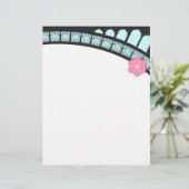Sophisticated French Flair Letterhead (Standing Front)