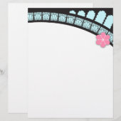 Sophisticated French Flair Letterhead (Front/Back)