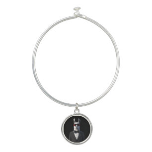 Sophisticated Fun: The Llama Tux Sunglasses Bangle Bracelet