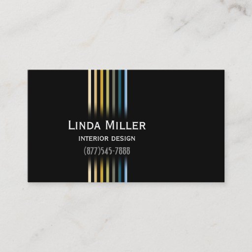 Customizable Sophisticated Gradients Business Card Templates