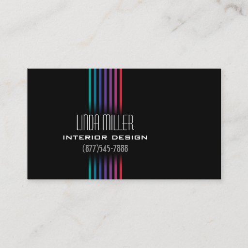 Customizable Sophisticated Gradients Business Card Templates