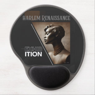 Sophisticated Harlem Renaissance Exhibition Gel Mouse Pad