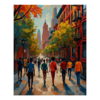 Sophisticated Harlem Renaissance Street