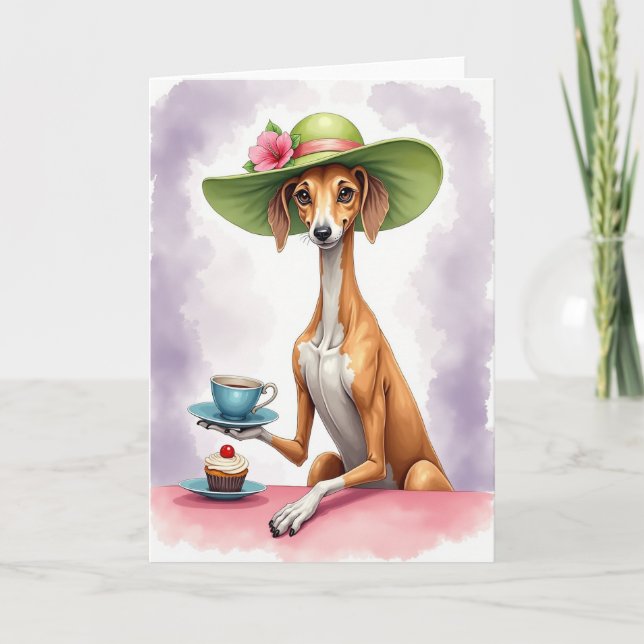 Sophisticated Hound Mothers Card (Front)