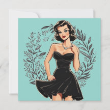 Sophisticated LBD Card: Classic and Refined