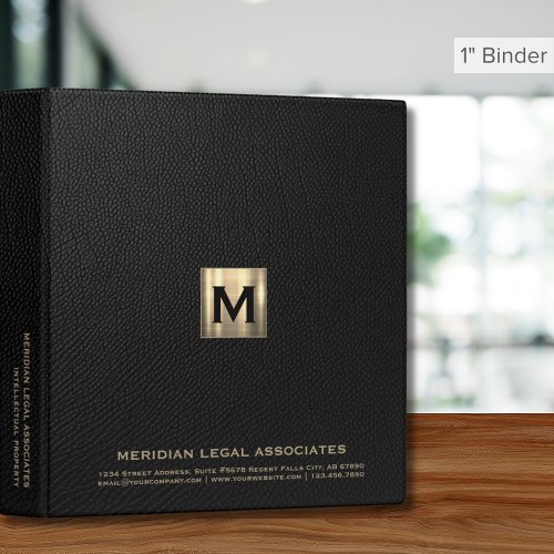 Sophisticated Legal Documents Binder