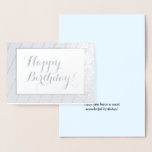 [ Thumbnail: Sophisticated, Luxurious "Happy Birthday" Card ]