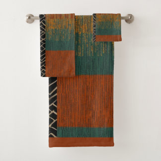 Sophisticated Luxury African Caribbean Bath Towel Set