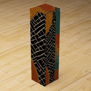 Sophisticated Luxury African Caribbean Island Wine Box