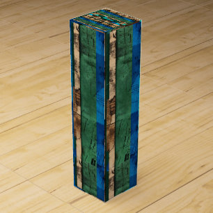 Sophisticated Luxury African Caribbean Island Wine Box