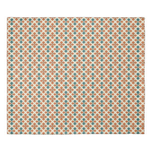 Sophisticated Mid-Century Modern Atomic Starburst Duvet Cover